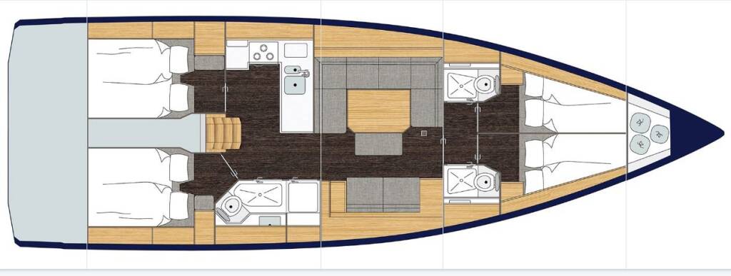 Bavaria C45 Holiday Lush Life