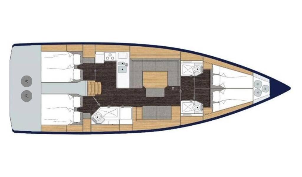 Bavaria C45 Holiday Indigo