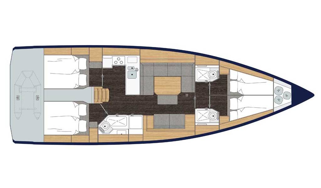 Bavaria C45 Deep Blue