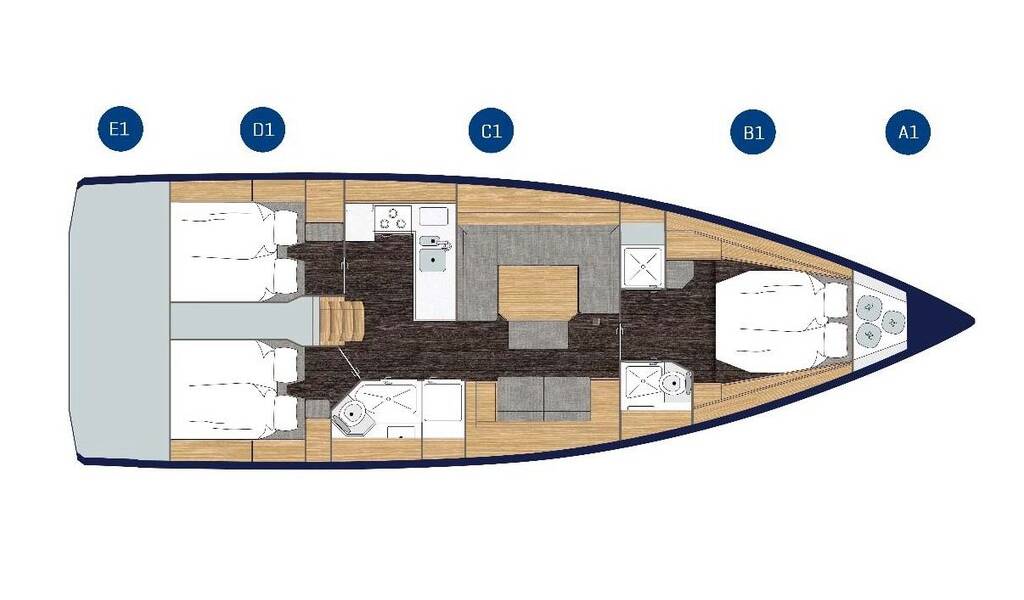 Bavaria C45 Efix