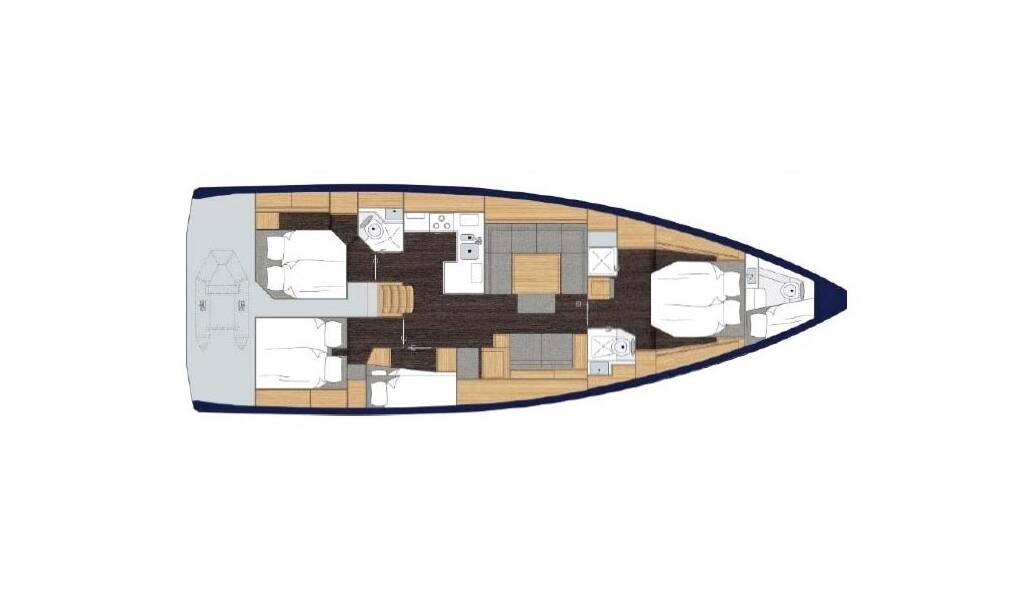 Bavaria C50 Style Nosanida