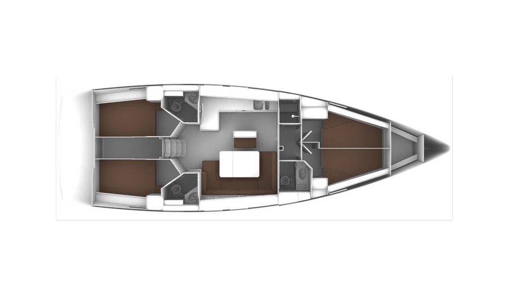 Bavaria Cruiser 46 Grey Sky