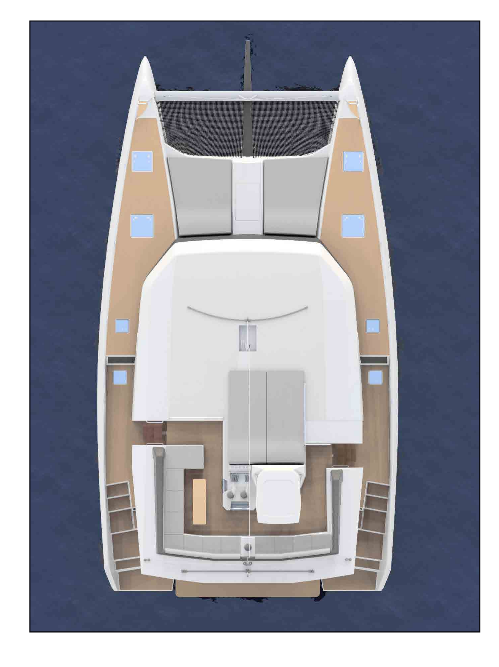 Dufour 48 Catamaran Oblivion Planet