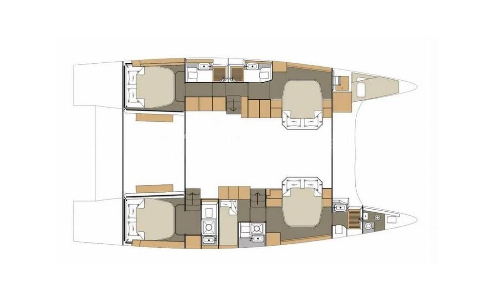 Dufour 48 Catamaran Delphinus