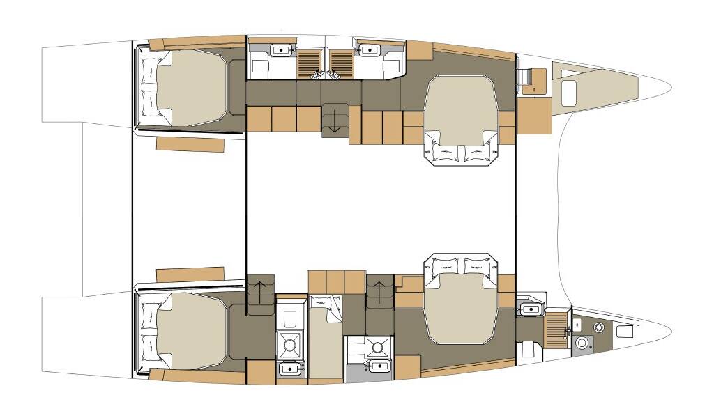 Dufour 48 Catamaran Clo