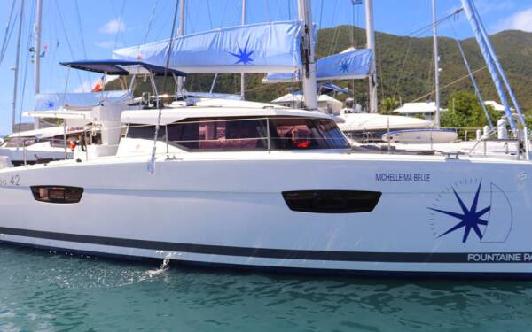 Fountaine Pajot Astrea 42 Quatuor Michelle ma Belle