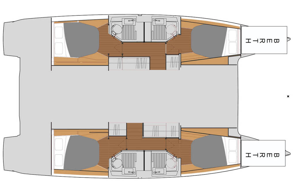 Fountaine Pajot Astrea 42 Quatuor Rosual Mar 736/2024