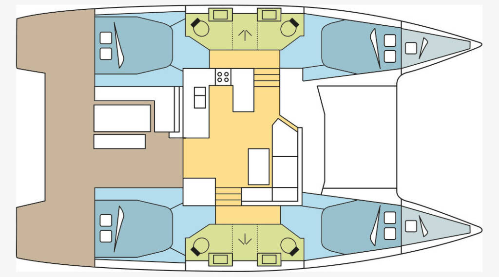 Fountaine Pajot Astrea 42 EDEN BLUE 