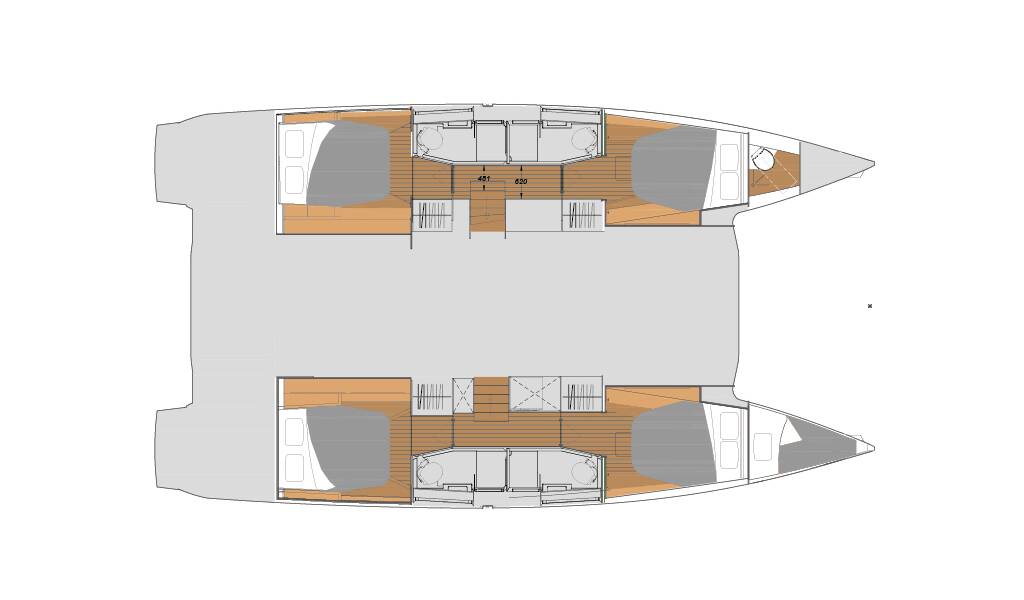 Fountaine Pajot Elba 45 Sun Office