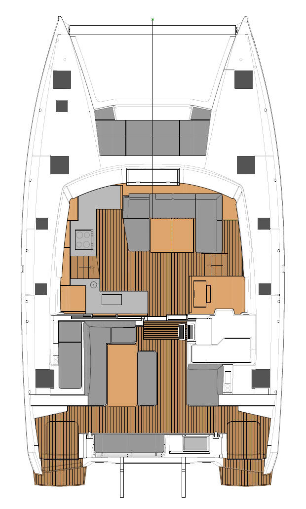 Fountaine Pajot Elba 45 Lazuli