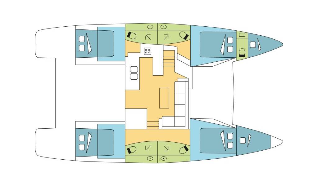 Fountaine Pajot Elba 45 O'NEIRO