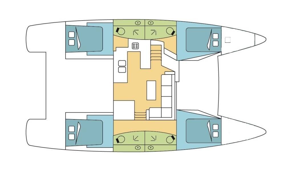 Fountaine Pajot Elba 45 FOLLOW THE SUN