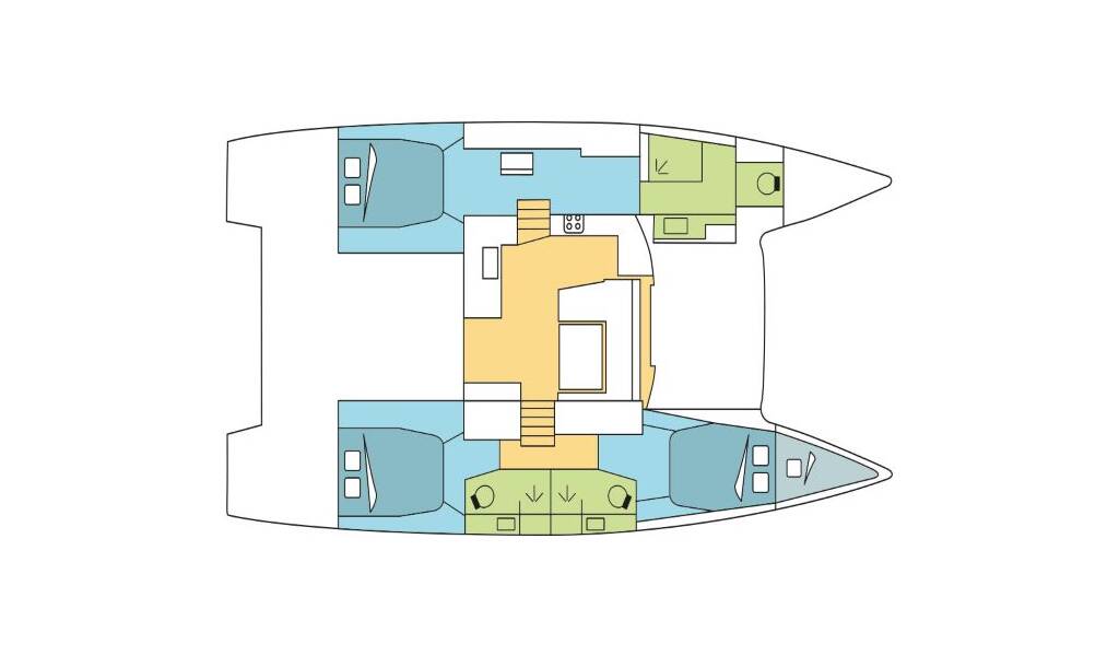 Fountaine Pajot Elba 45 MERITO