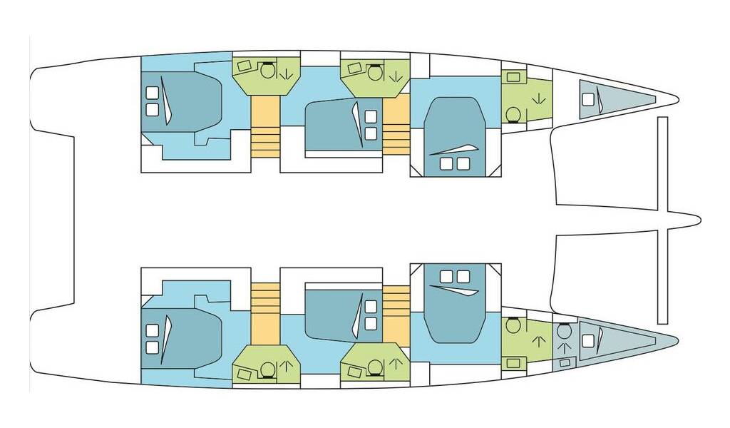 Fountaine Pajot Ipanema 58 DREAM CANOUAN 