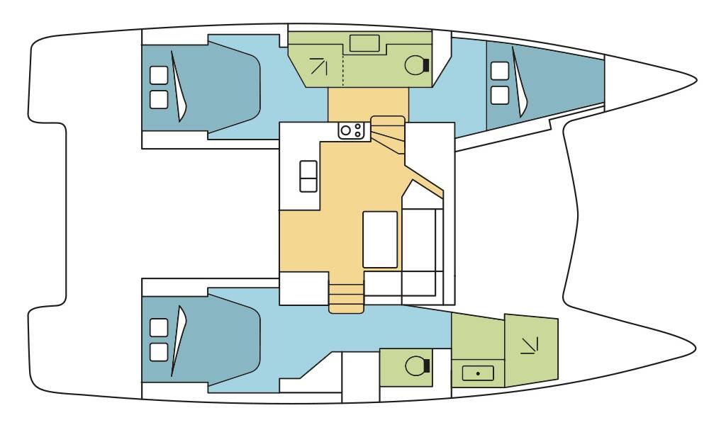 Fountaine Pajot Lucia 40 COWBOY CAT