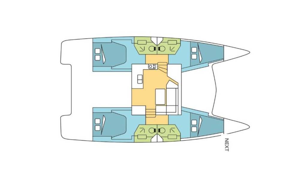 Fountaine Pajot Lucia 40 HARFANG 