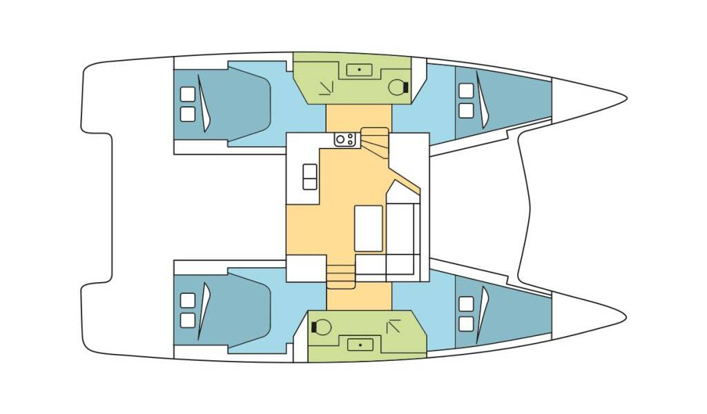 Fountaine Pajot Lucia 40 GINGER