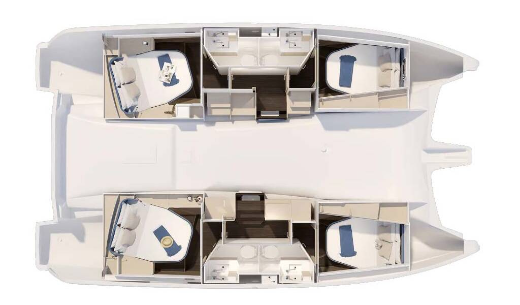 Fountaine Pajot New 41 Quatuor 4 no name