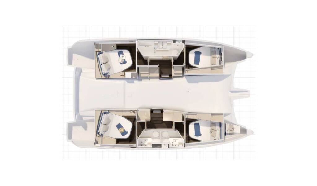 Fountaine Pajot New 41 Quatuor 4 Acamar