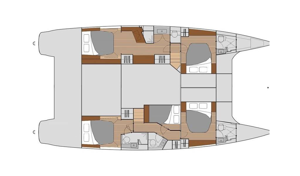 Fountaine Pajot Saba 50 Apres Ski