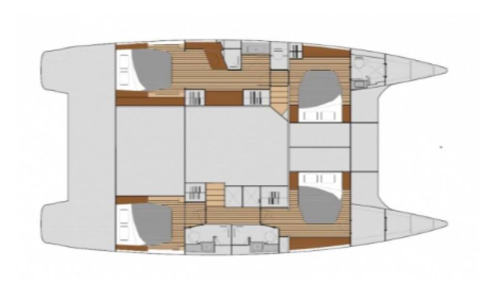 Fountaine Pajot Saba 50 Franco Nero