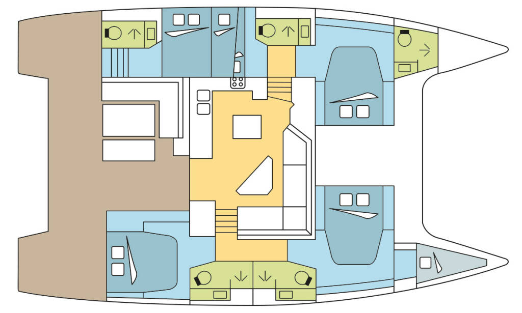 Fountaine Pajot Saona 47 Quintet FREJA