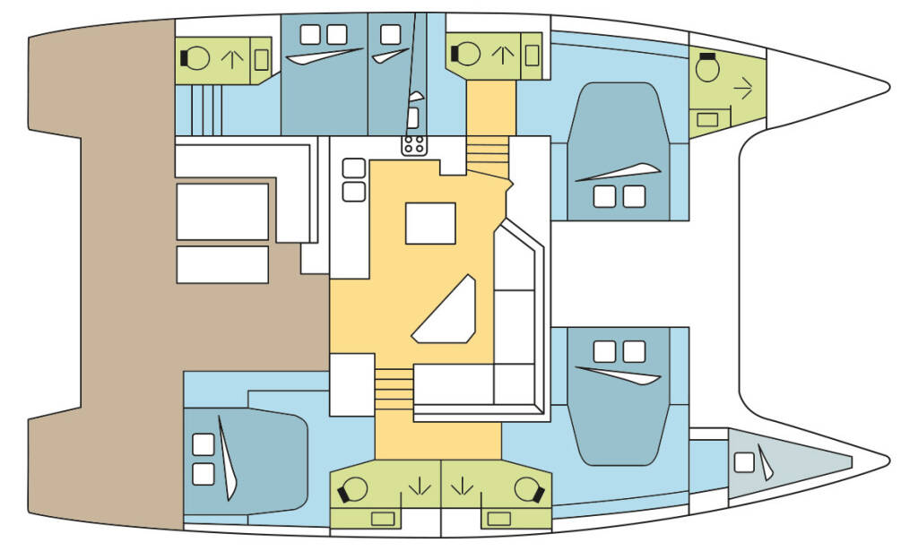 Fountaine Pajot Saona 47 Quintet NEFELI 