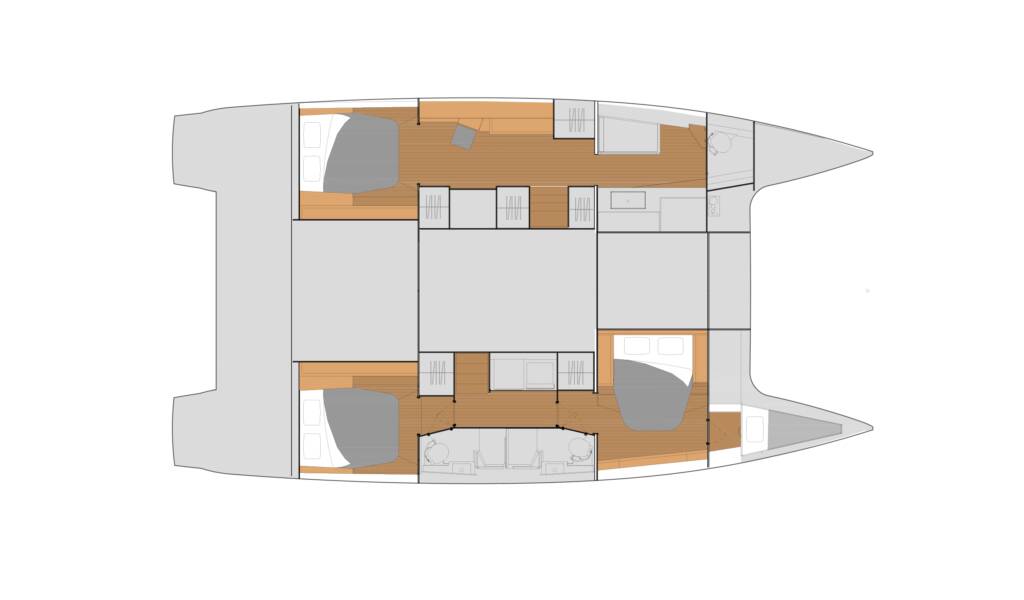 Fountaine Pajot Tanna 47 Maestro Ithaka