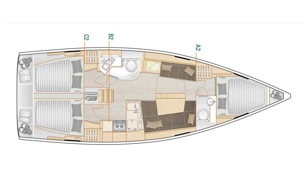 Hanse 388 Daydream