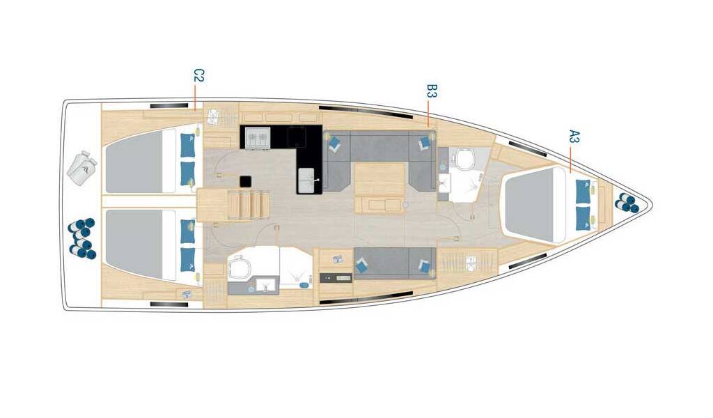 Hanse 410 Mare Sol