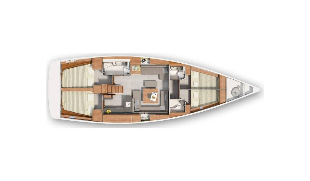 Hanse 455 Wind Rose