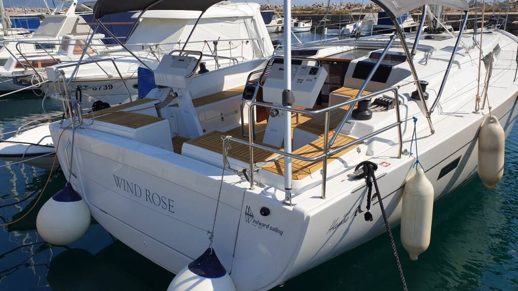 Hanse 455 Wind Rose