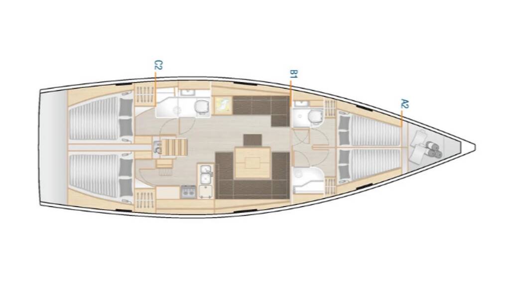 Hanse 458 Chianti