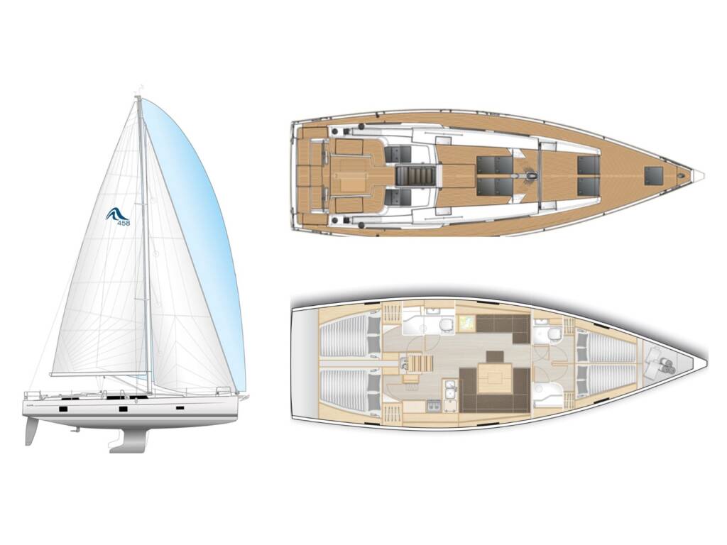 Hanse 458 Bellatrix