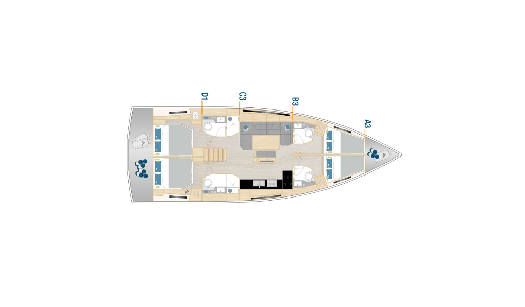 Hanse 460 Shadow of the wind