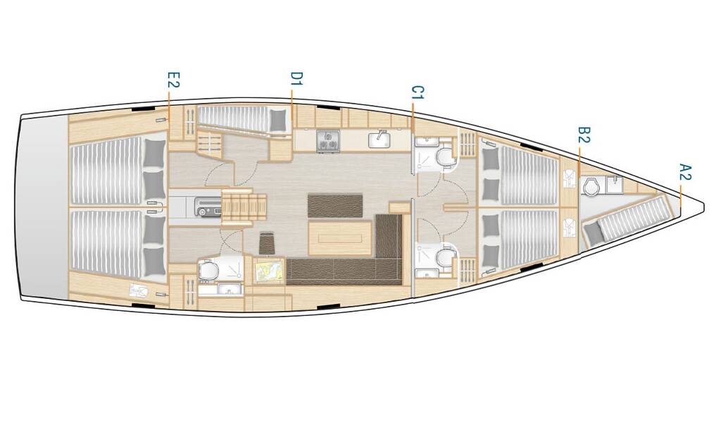 Hanse 508 Khaleesi