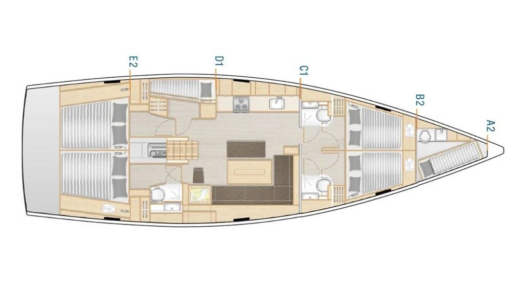 Hanse 508 Neraida