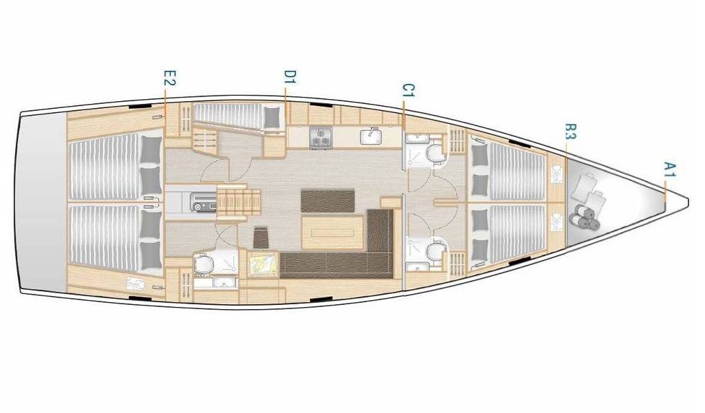 Hanse 508 Frizzante