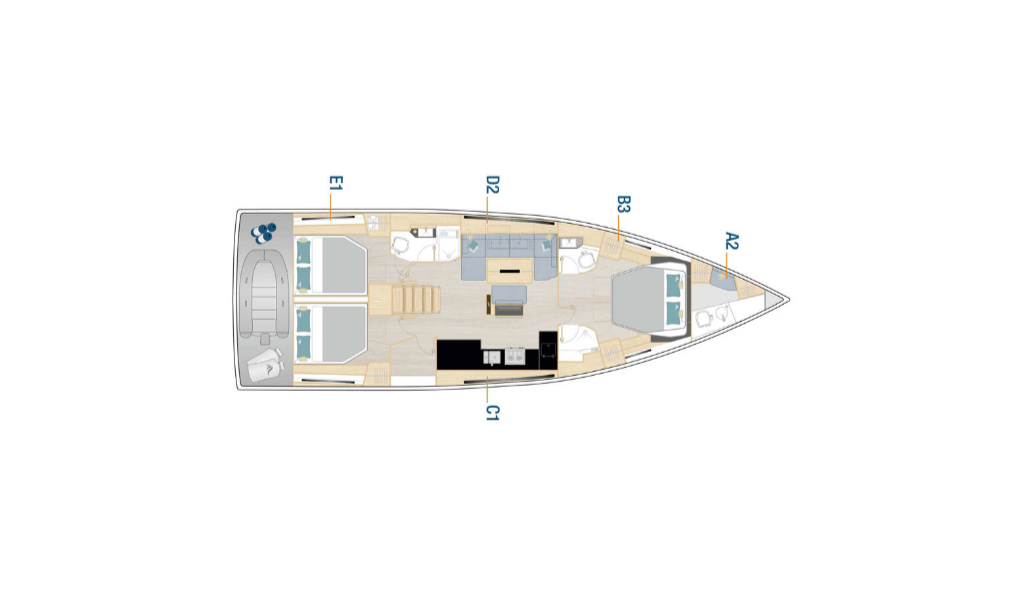 Hanse 510 Sea Emerald