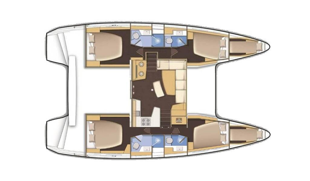 Lagoon 42 Skylight