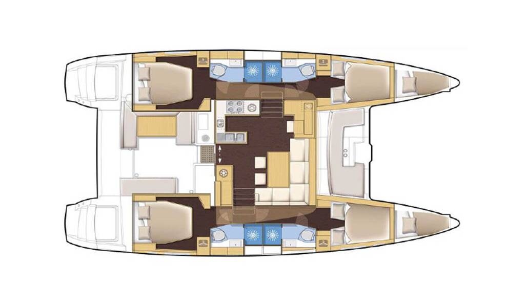 Lagoon 450 F Judges' Chambers