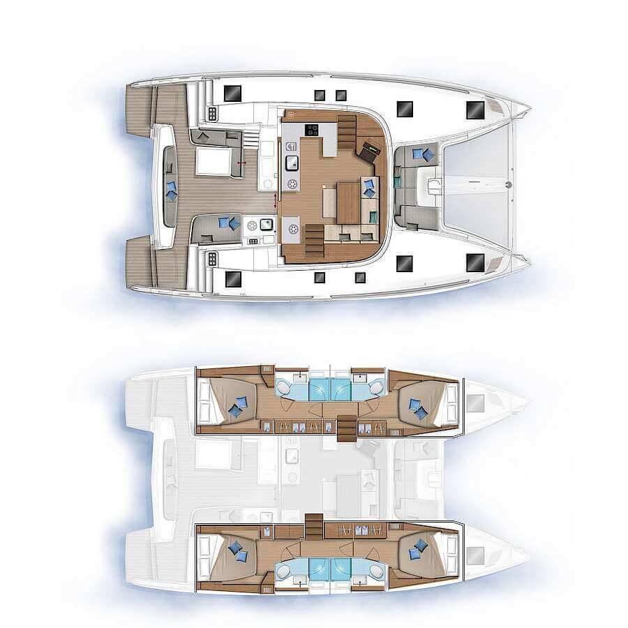 Lagoon 46 Albatros Escape 