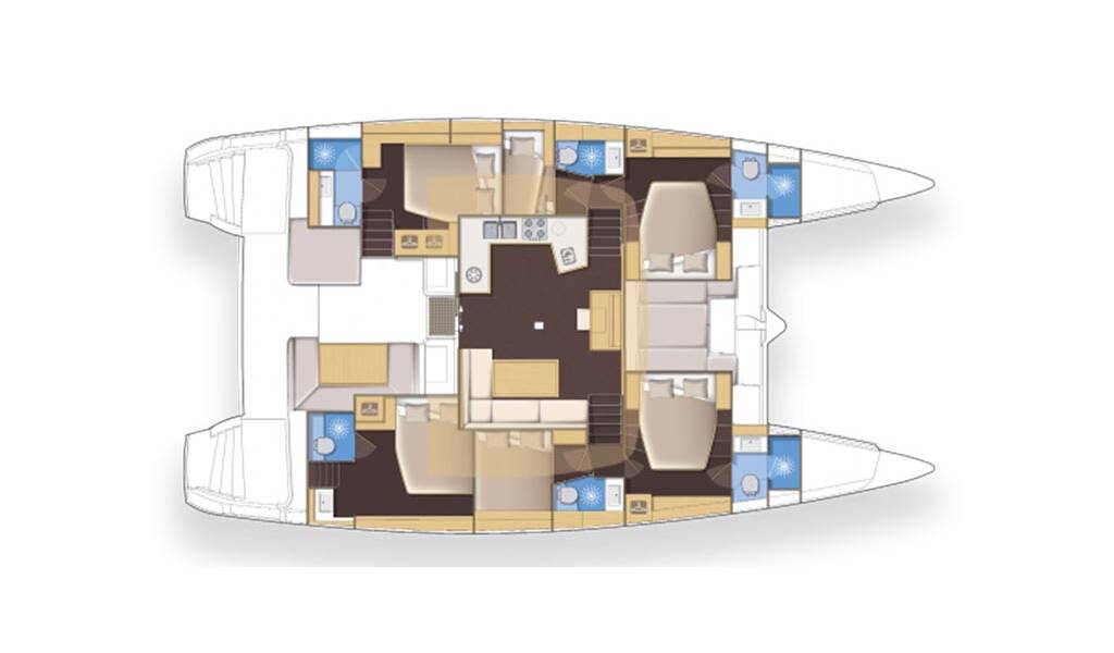 Lagoon 52 Royal Flush