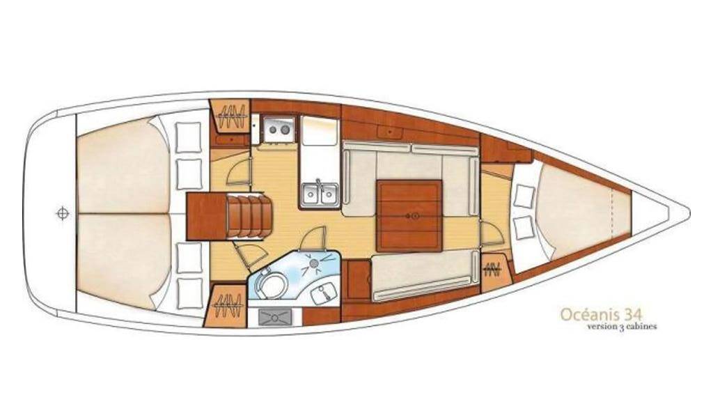 Oceanis 34 Tayrona