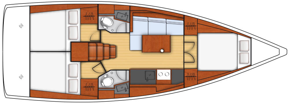 Oceanis 38.1 Rosa Bella