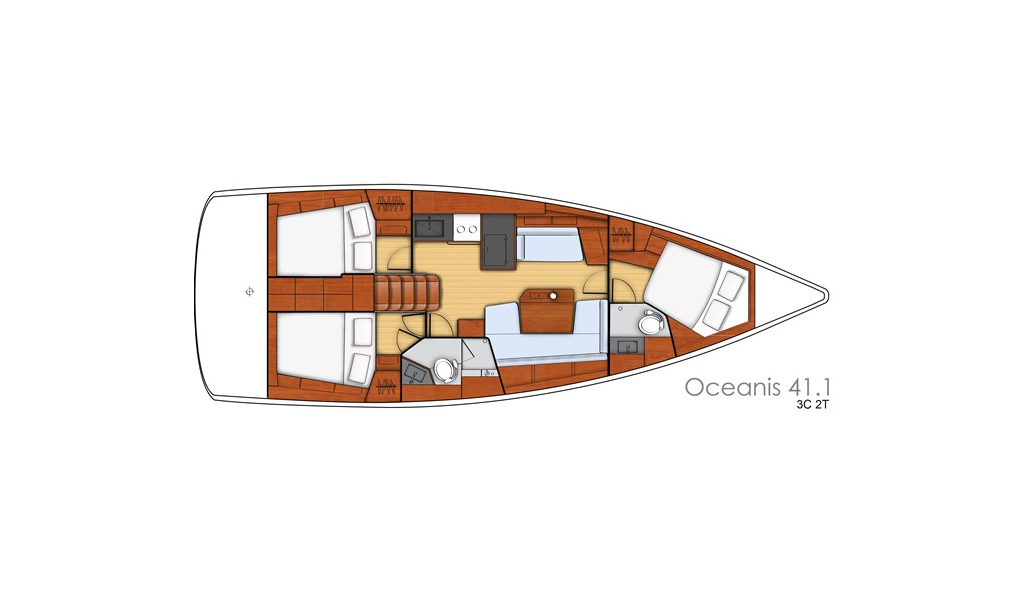 Oceanis 41.1 Elena