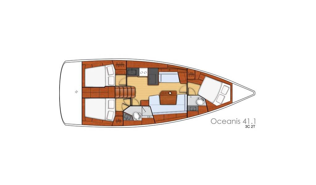 Oceanis 41.1 Mala Nevina