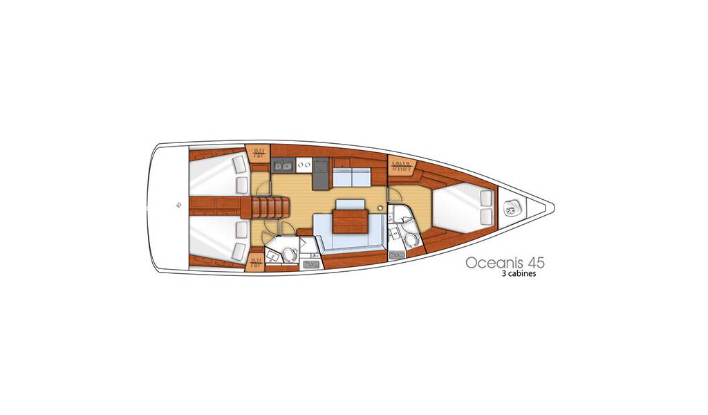 Oceanis 45 Anchor Management