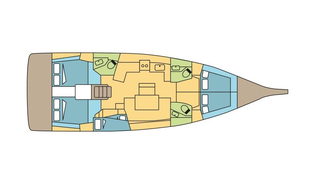 Oceanis 46.1 CHRISTINA L