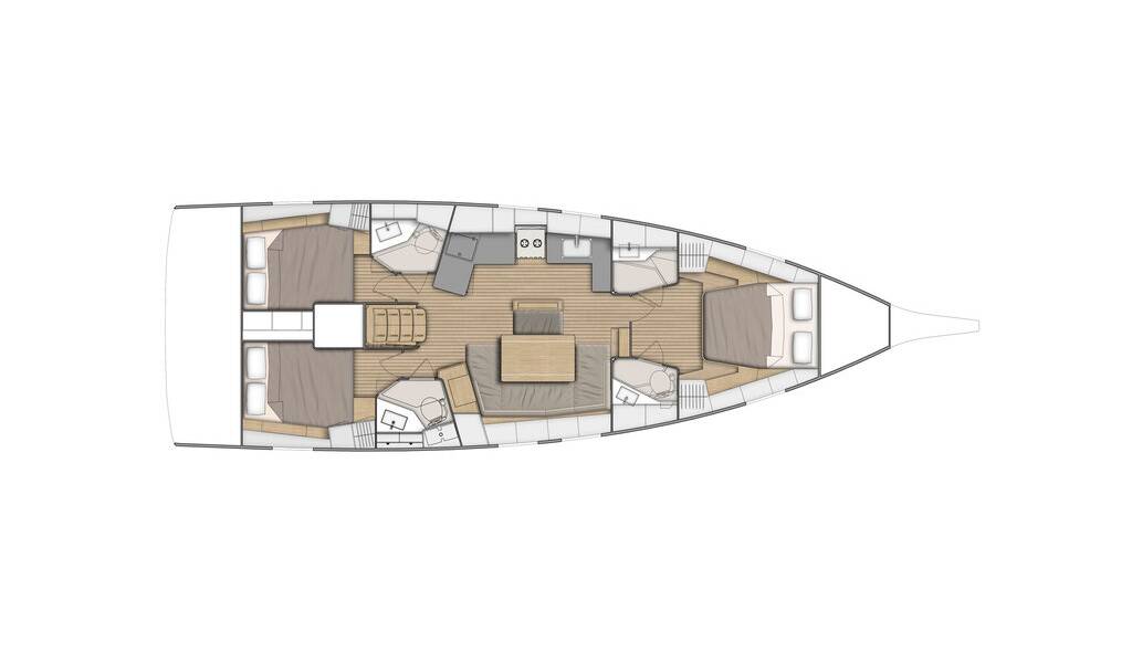 Oceanis 46.1 Anse Soleil